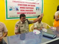 An awareness program has been conducted by Kadapa police on on cyber crime activities at Nihar Skill Education, Kadapa Nihar Skill Education