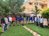 Flag hoisting on the occasion of Independence Day 2021 celebration done at Nihar Skill Education on 15th August, 2021