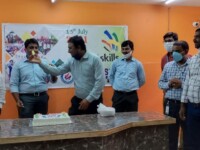 Nihar Skill Education staff celebrating the occasion of World Youth Skills Day on 15 July 2021
