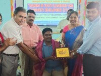NIHAR SKILL EDUCATION, Kadapa NEHRU YUVA KENDRA Kadapa (Ministry Of Youth Affairs & Sports) Have Conducted A 3 Days Program Named Training In Youth Leadership And Community Development (TYLCD) From 28th December 2022 to 30th December 2022. In this program Nihar Skill Education MD Imthiyaz Ahmed, SKR & SKR College principal Subba Lakshmamma Madam and Nehru Yuva Kendra Kadapa District Youth Officer Shri Manikanta were attended. In this event Mr Imthiyaz honored by SKR & SKR Autonomous College Principal Subba Lakshmamma & Nehru Yuva Kendra Kadapa District Officer Shri Manikanta. Nihar Skill Education